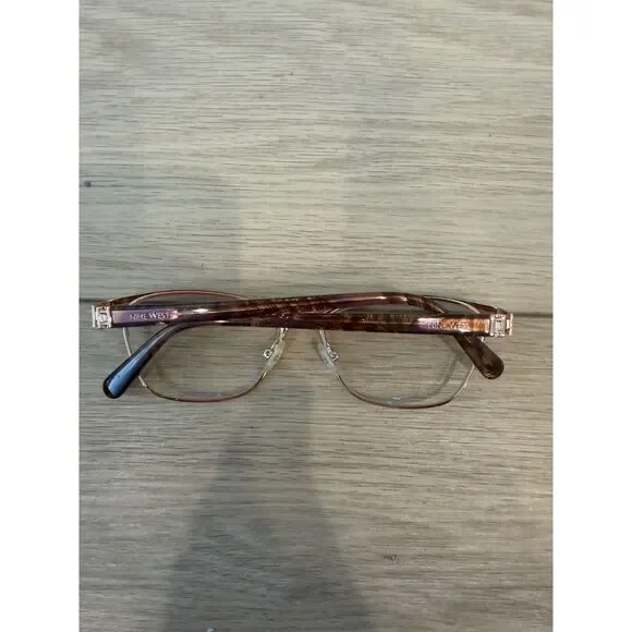 NINE WEST NW8014 608 Purple Gradient 51-15-140 Eyeglass Frames Flex Hinges - Picture 5 of 5